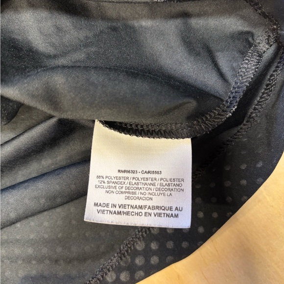 Nike Black and White Dotted Polo Shirt - Picture 6 of 8